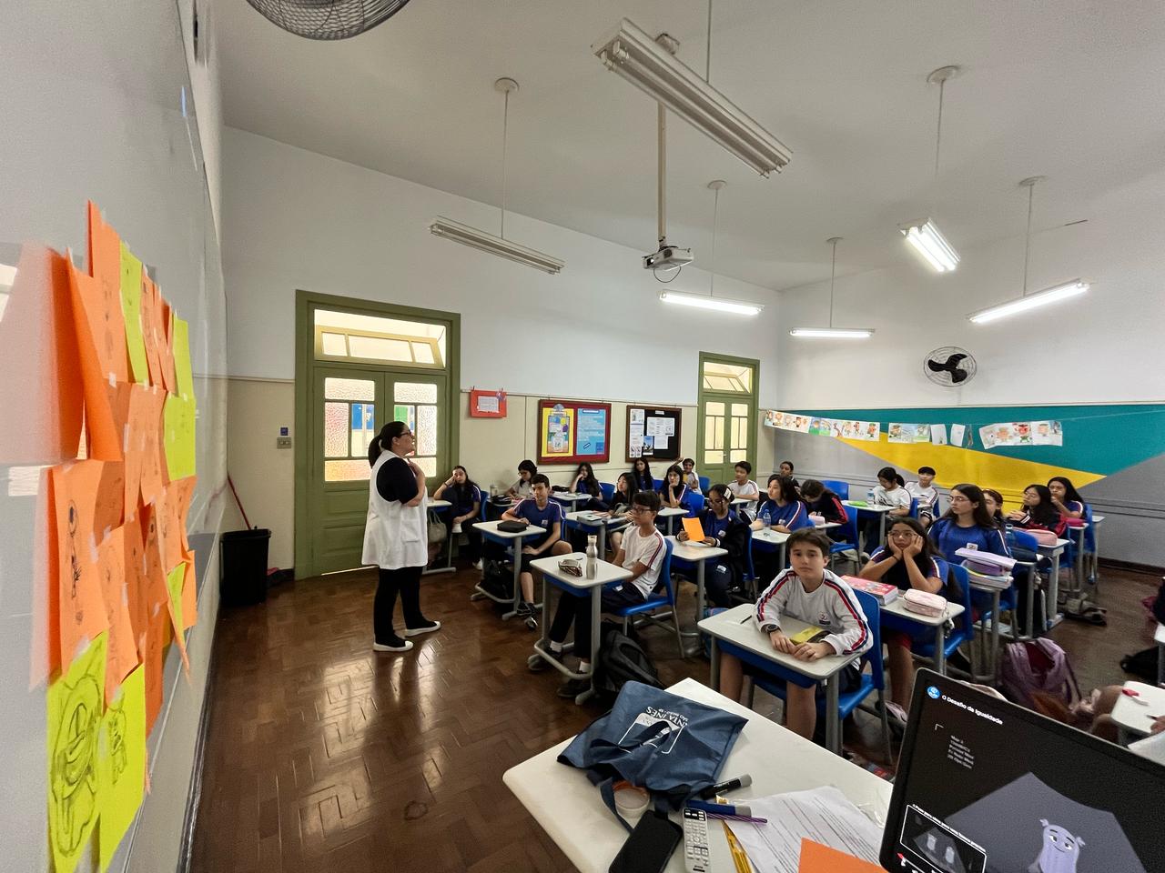 Estudantes do Ensino Fundamental Anos Finais e Médio participam de momento de Orientação Educacional sobre igualdade